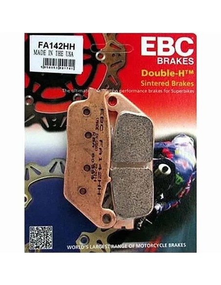 pastillas de freno sintetizada ebc fa142hh