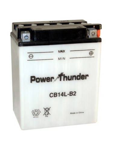 Batería Power Thunder CB14L-B2 Convencional