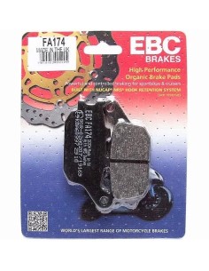 pastillas de freno organica ebc fa174
