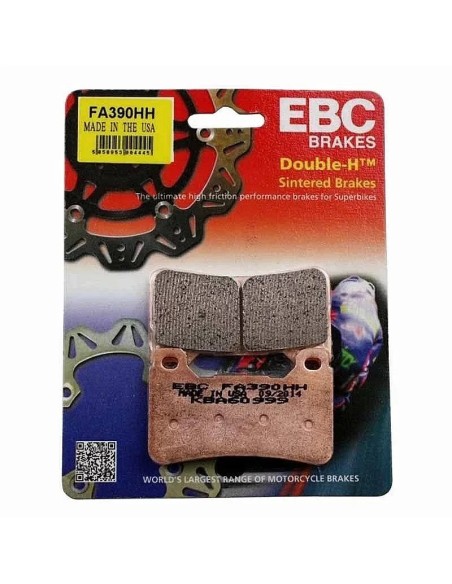 pastillas de freno sintetizada ebc fa390hh