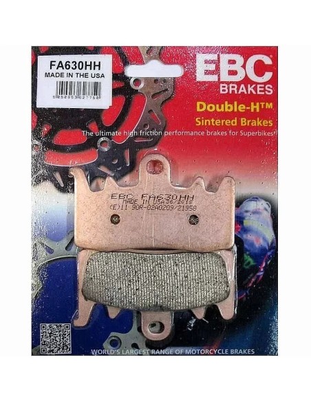 pastillas de freno sintetizada ebc fa630hh