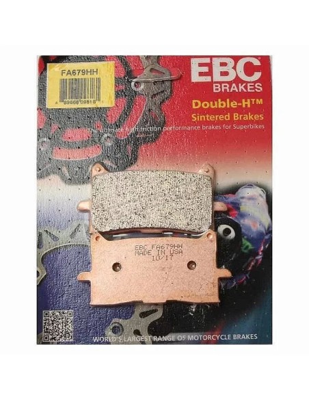pastillas de freno sintetizada ebc fa679hh