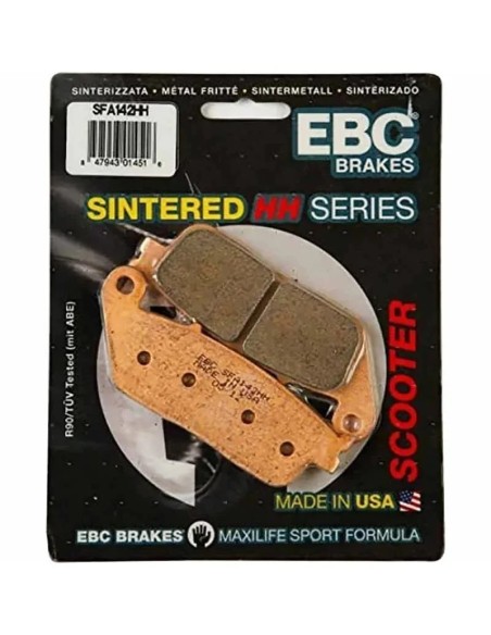 pastillas de freno sintetizada ebc sfa142hh