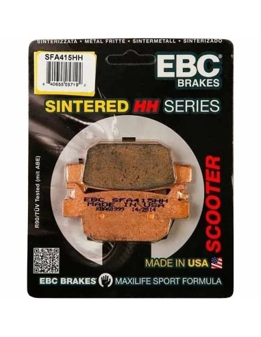 pastillas de freno sintetizada ebc sfa415hh