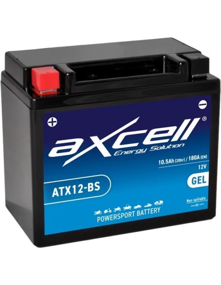 bateria de gel para moto axcell atx12 bs ytx12bs