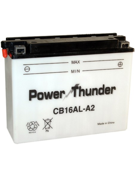 Batería Power Thunder CB16AL-A2 Convencional