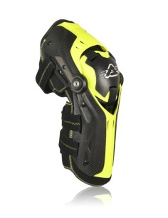 Rodillera Acerbis Gorilla negro/amarillo - Protección resistente