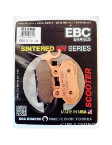 pastillas de freno para moto ebc sfa snterizadas sfa264hh