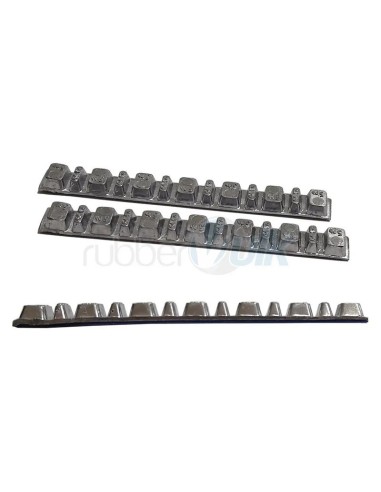 tira de plomos para equilibrado rueda moto hoffmann 50g 5 2 5 caja 25