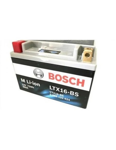 bateria de litio bosch para moto ltx16 bs ytx16 bs