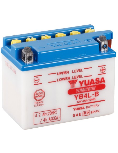 Batería Yuasa YB4L-B Combipack Convencional