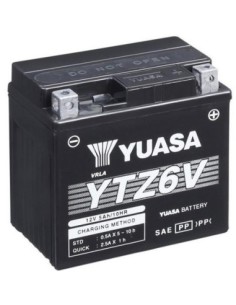 Batería Yuasa YTZ6-V Sin Mantenimiento