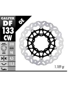disco freno moto galfer flotante wave completo 310