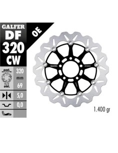 disco freno moto galfer flotante wave completo 320