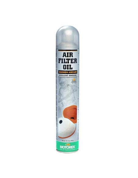 spray aceite filtro de aire motorex air filter oil mt150g00pm