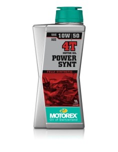 aceite moto motorex power synt 4t 10w50 1l mt061h004t