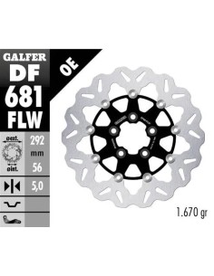disco freno moto galfer wave flotante 292x5mm df68