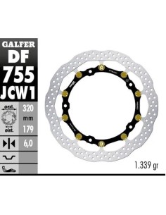 disco freno moto galfer wave flotante delantero df