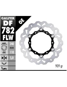 disco freno moto galfer wave flotante 240x5mm df78
