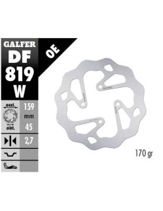 disco freno moto galfer wave fijo 159 5x2 7mm df81