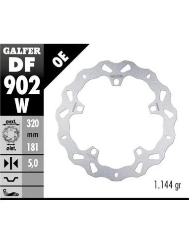 disco de freno indian ftr 1200 df902w