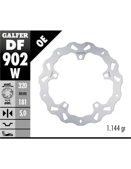 disco de freno indian ftr 1200 df902w