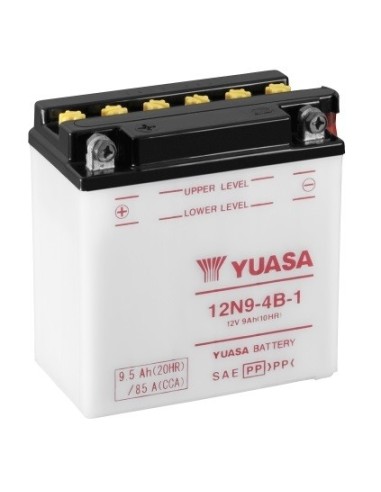 Batería Yuasa 12N9-4B-1 Combipack Convencional