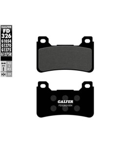 pastillas de freno moto galfer sinter sport r fd32
