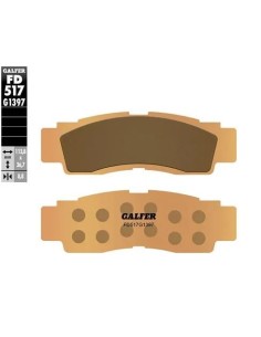 pastillas de freno moto galfer sinter offroad fd51