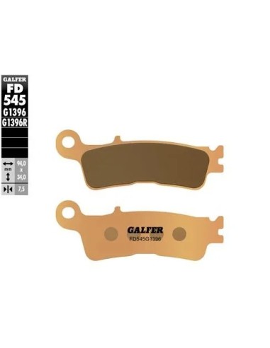 pastillas de freno moto galfer sinter offroad fd54