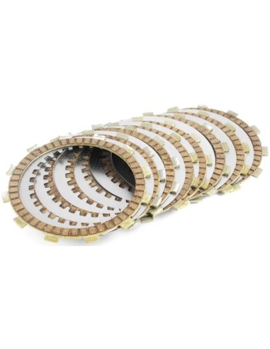 set discos embrague racing para moto ferodo fcs0480 3