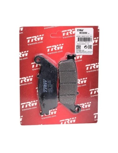 pastillas de freno moto trw mcb598