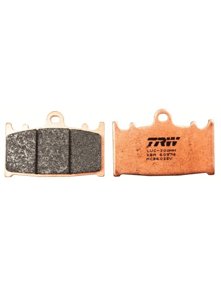 pastillas de freno delantero moto trw mcb602sv