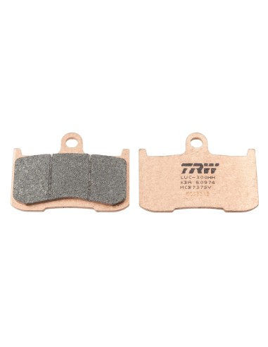 pastillas de freno delantero moto trw mcb737sv