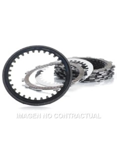 juego discos embrague moto trw mcc703pk