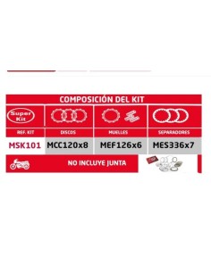 super kit de embrague honda 750 shadow transalp 2