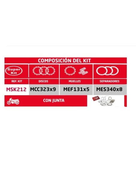 super kit de embrague intruder 1500