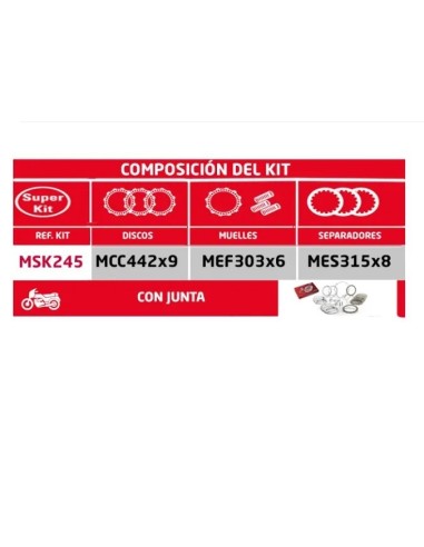 super kit de embrague yzf r6