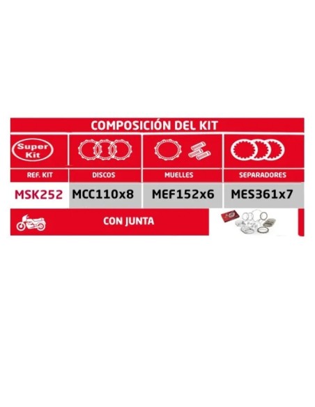 super kit de embrague gsr600