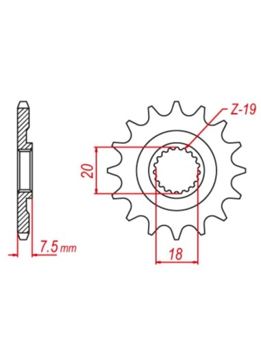 pinon zontes 125 g1 18 th