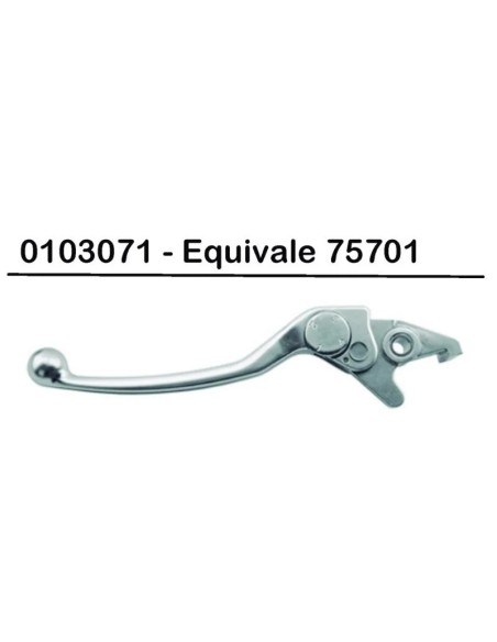 maneta de freno trasero kymco v74531 cm0103071