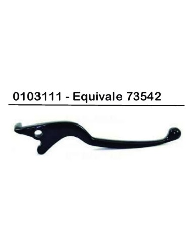 maneta freno der kymco y tgb negra v73542 cm0103111