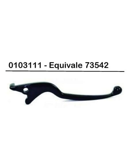 maneta freno der kymco y tgb negra v73542 cm0103111
