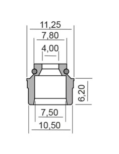retenes de valvula rms para piaggio 100669210
