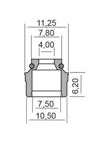 retenes de valvula rms para piaggio 100669210