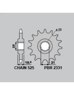 pinon benelli trk 502 c 525 p2331 14