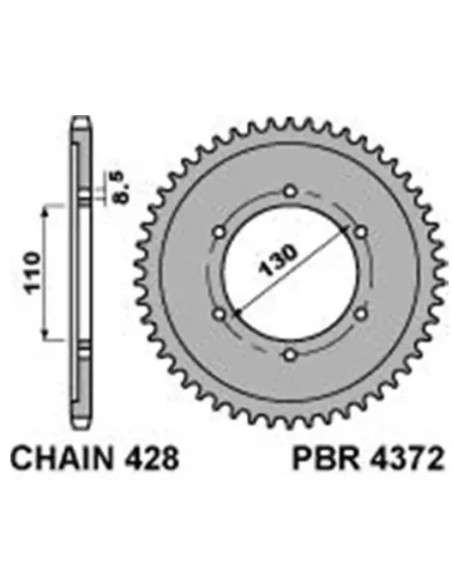 yamaha 250 ybr c 428 p4372 44