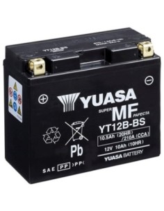 Batería Yuasa YT12B-BS Sin Mantenimiento