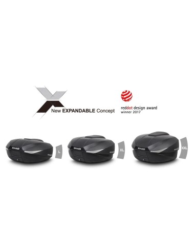 baul moto shad sh58x acabado carbono d0b58206