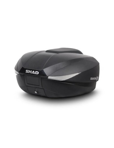 baul moto shad sh58x acabado carbono d0b58206